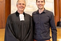 Martin Werth mit unserem Praxisdozenten Kai Günther